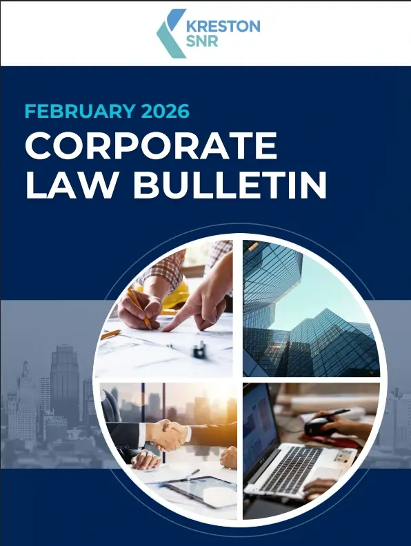 Corporate law bulletin February 2026 by Kreston SNR