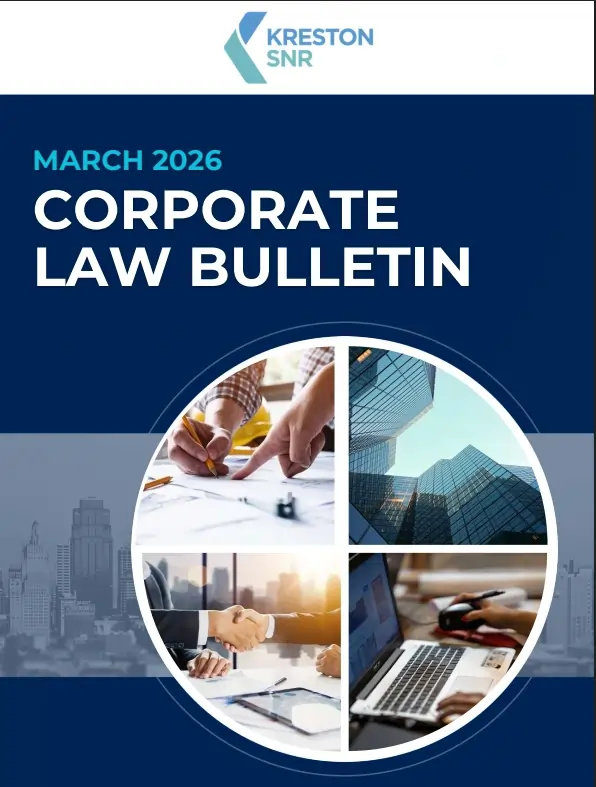 Corporate law bulletin March 2026 by Kreston SNR
